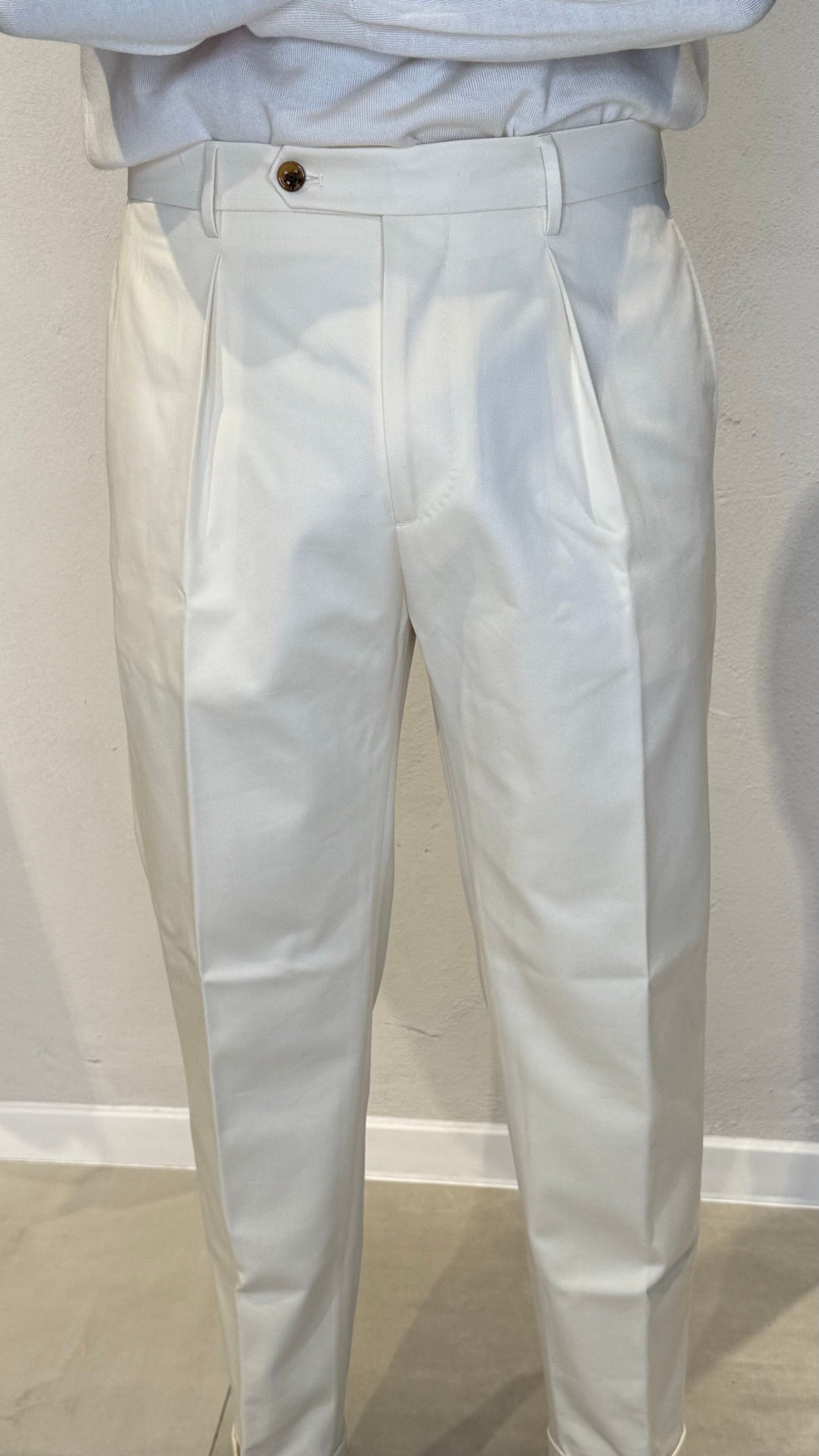 CHIAIALONGSB1201/CHALK - PANTALONE - BERWICH