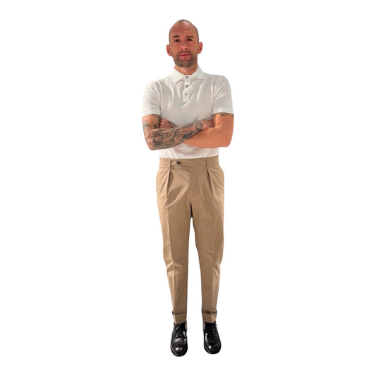 CHIAIALONG-CPOP01/CAMEL - PANTALONE - BERWICH