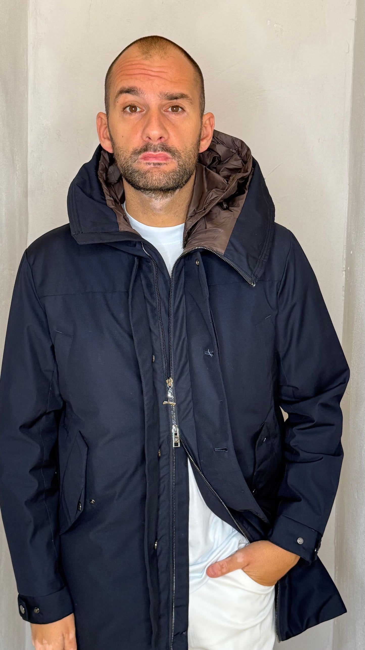 ZERMATT/DRKBLU - PARKA - ONTHEBUND