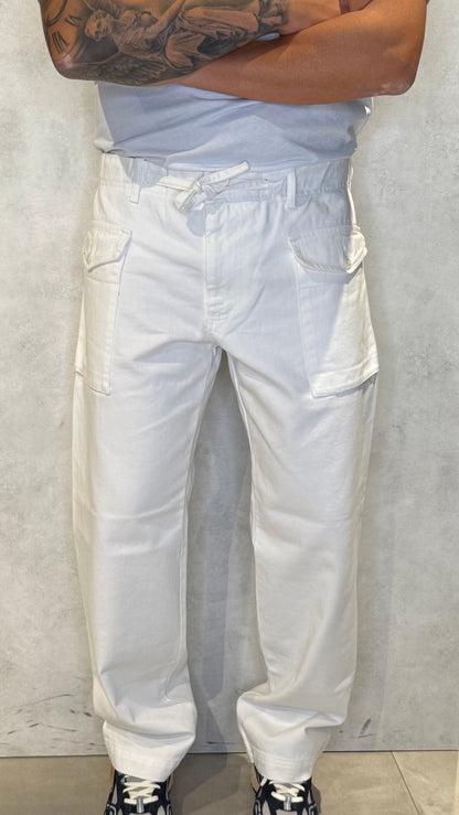 ETIENNE26/LATTE - PANTALONE - PANAMA ROUTE