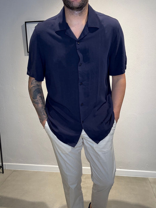 25S14CALINEN/BLUE - CAMICIA - PHILOTINTO