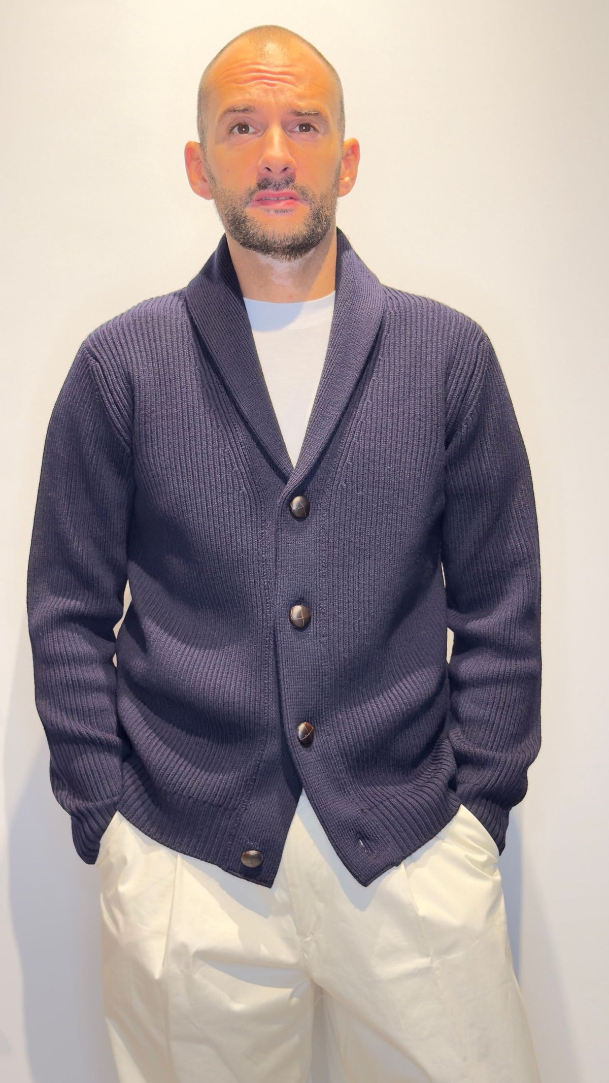 S26A132/663BLU - CARDIGAN - PRODOTTO