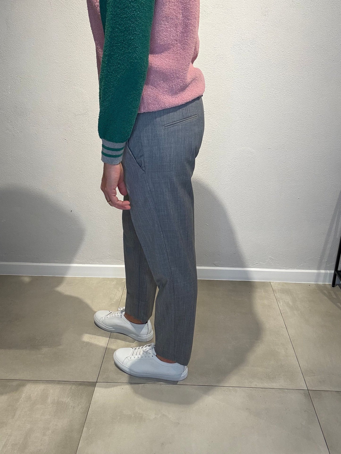 RUDOLFT109/GRIGIO - PANTALONE VENTRE PIATTO - VANDOM