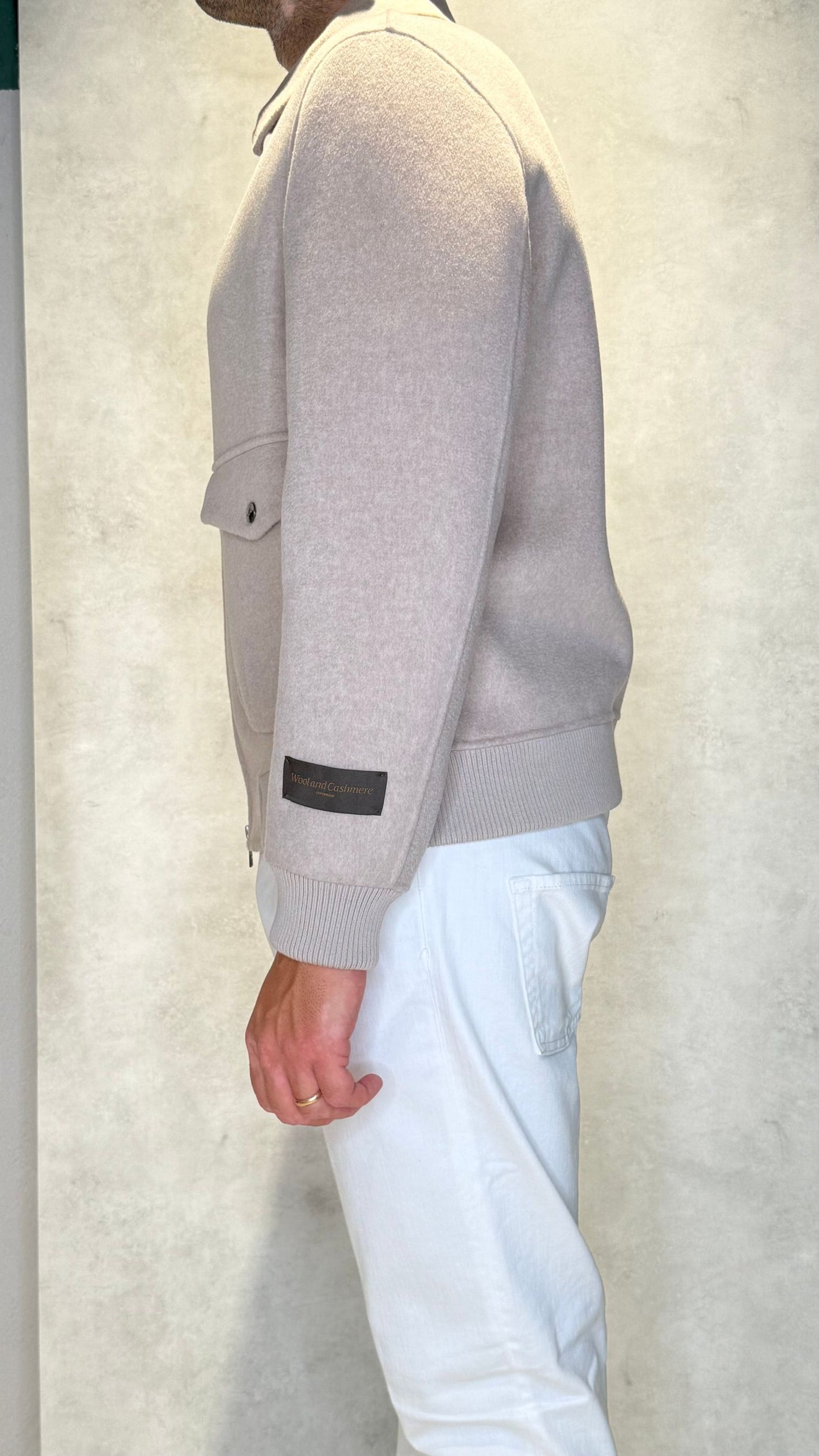 000230COGNEBOMBER/BEIGE - BOMBER - ONTHEBUND