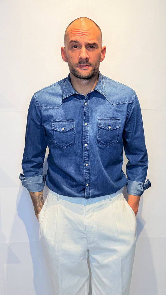 26S17CA-JEANS1030A-2 - CAMICIA - PHILOTINTO