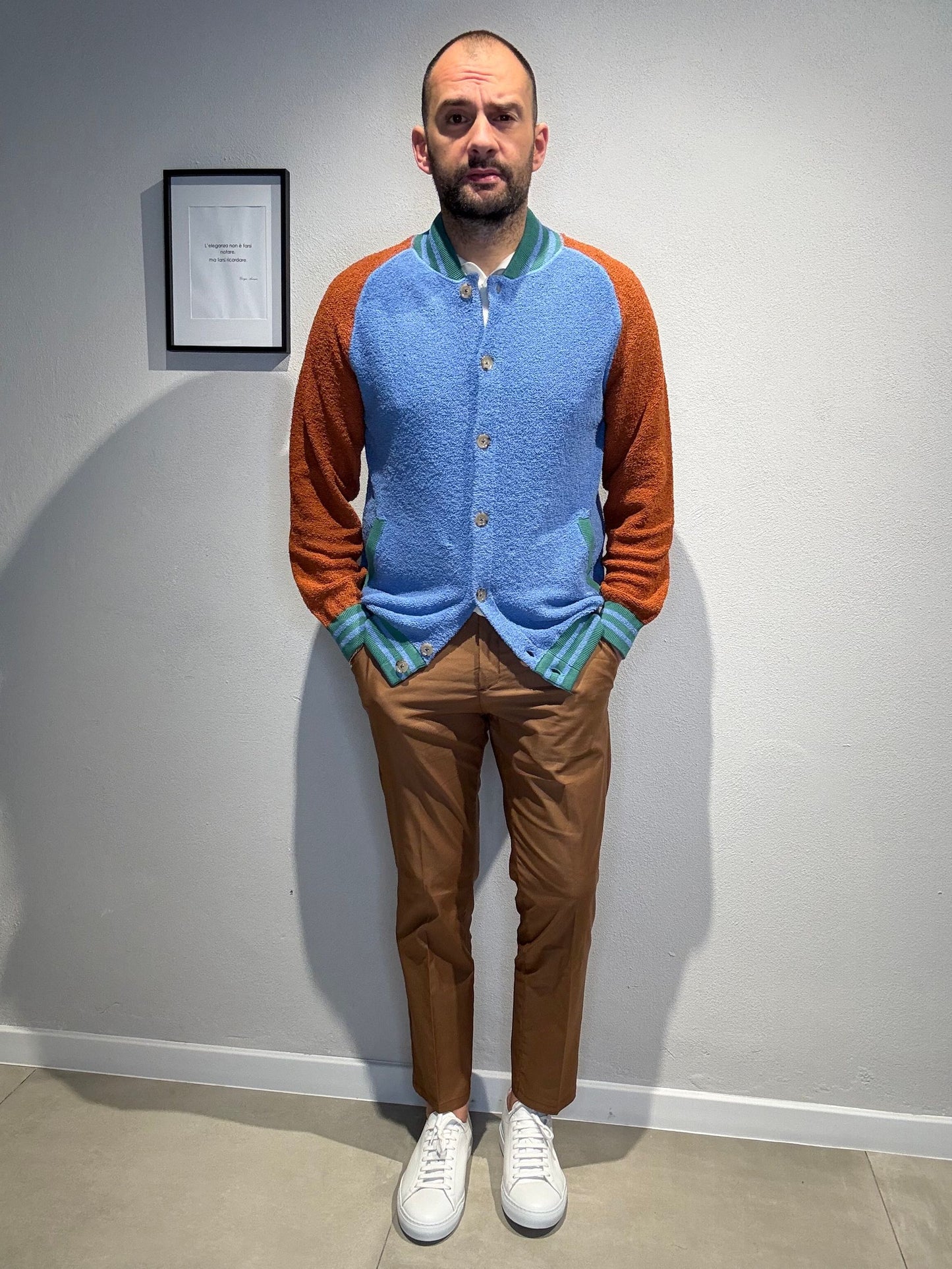 LMU0435/108INDIGO - CARDIGAN - GALLIA