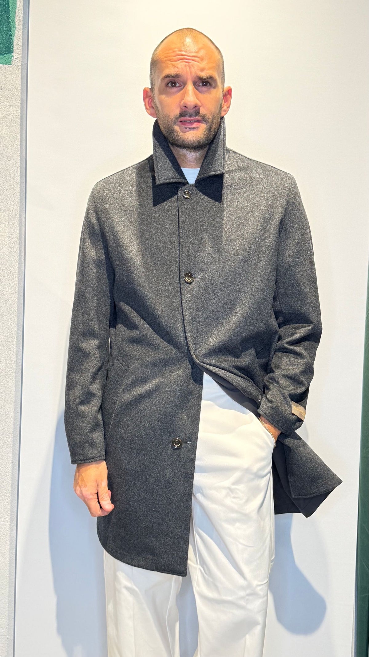 LOSANNATRENCH/GREY - TRENCH - ONTHEBUND