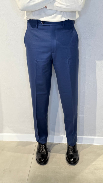 CHIAIAFFLONGVB8996/BLUE - PANTALONE - BERWICH