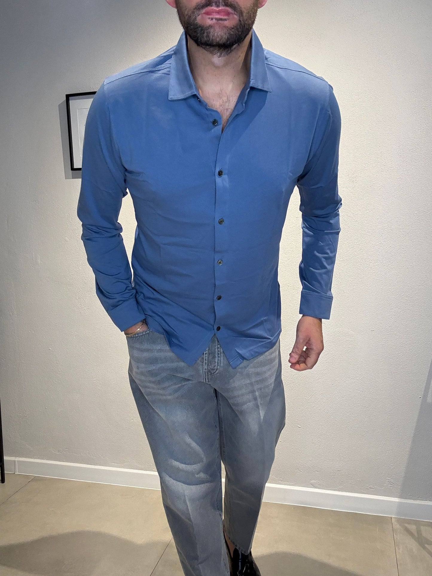 DK87109/INDACO - POLO CAMICIA M/L- DIKTAT
