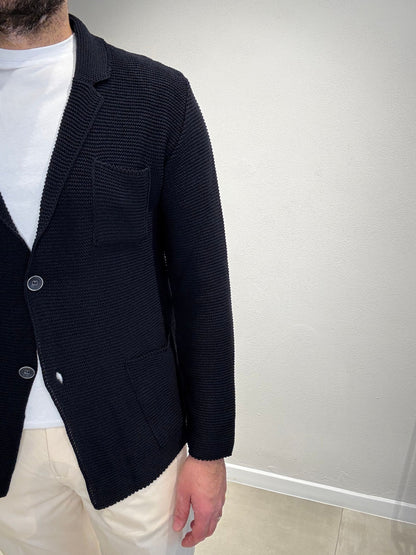 LD1285/BLU - CARDIGAN GIACCA - ASHEVILLE