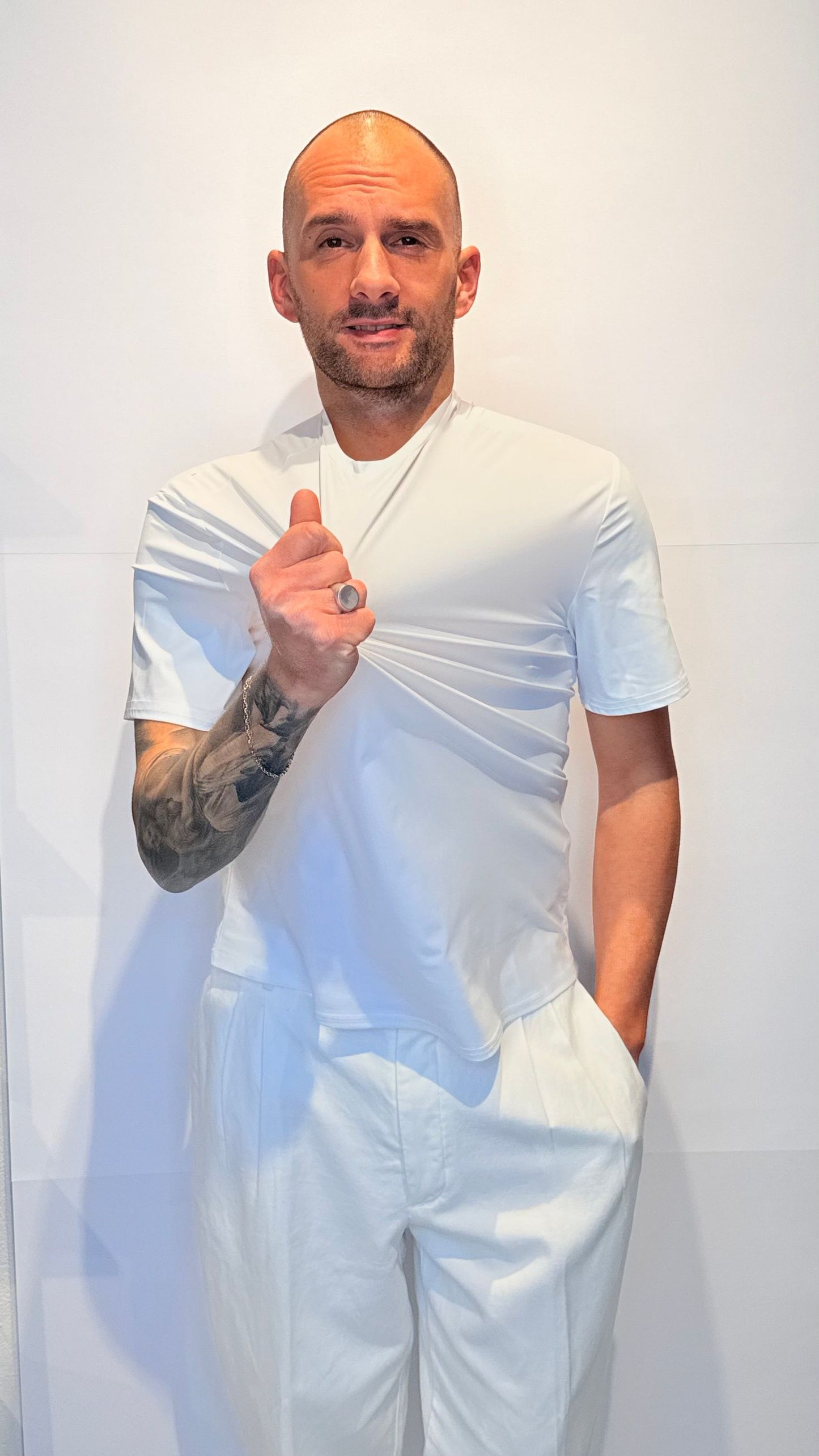 26S27TGNEU6-101BIANCO - T-SHIRT - PHILOTINTO