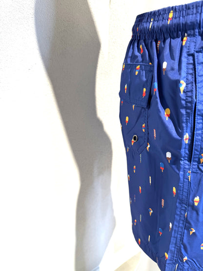 25S03BW/PL382/ICECREAM/NAVYBLUE - COSTUME - PHILOTINTO