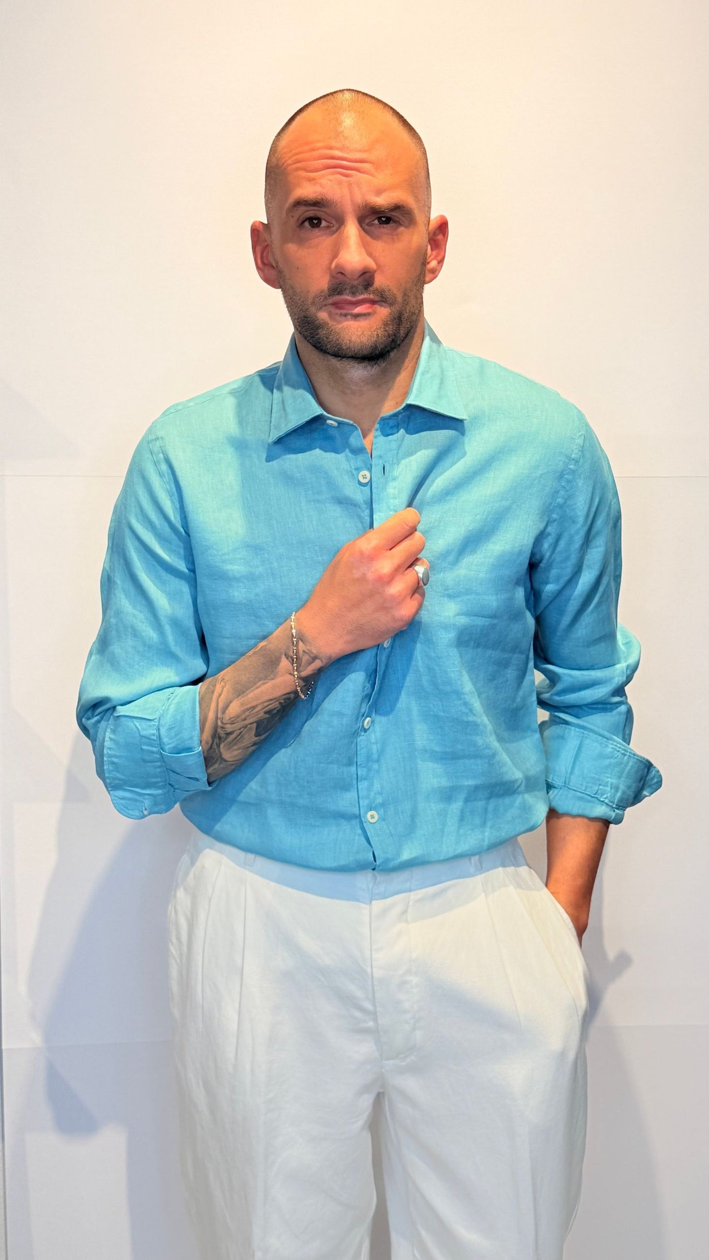 26S18CA-242MARINEBLUE - CAMICIA - PHILOTINTO