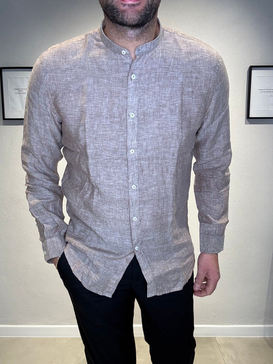 25S01CA/BROWN - CAMICIA - PHILOTINTO