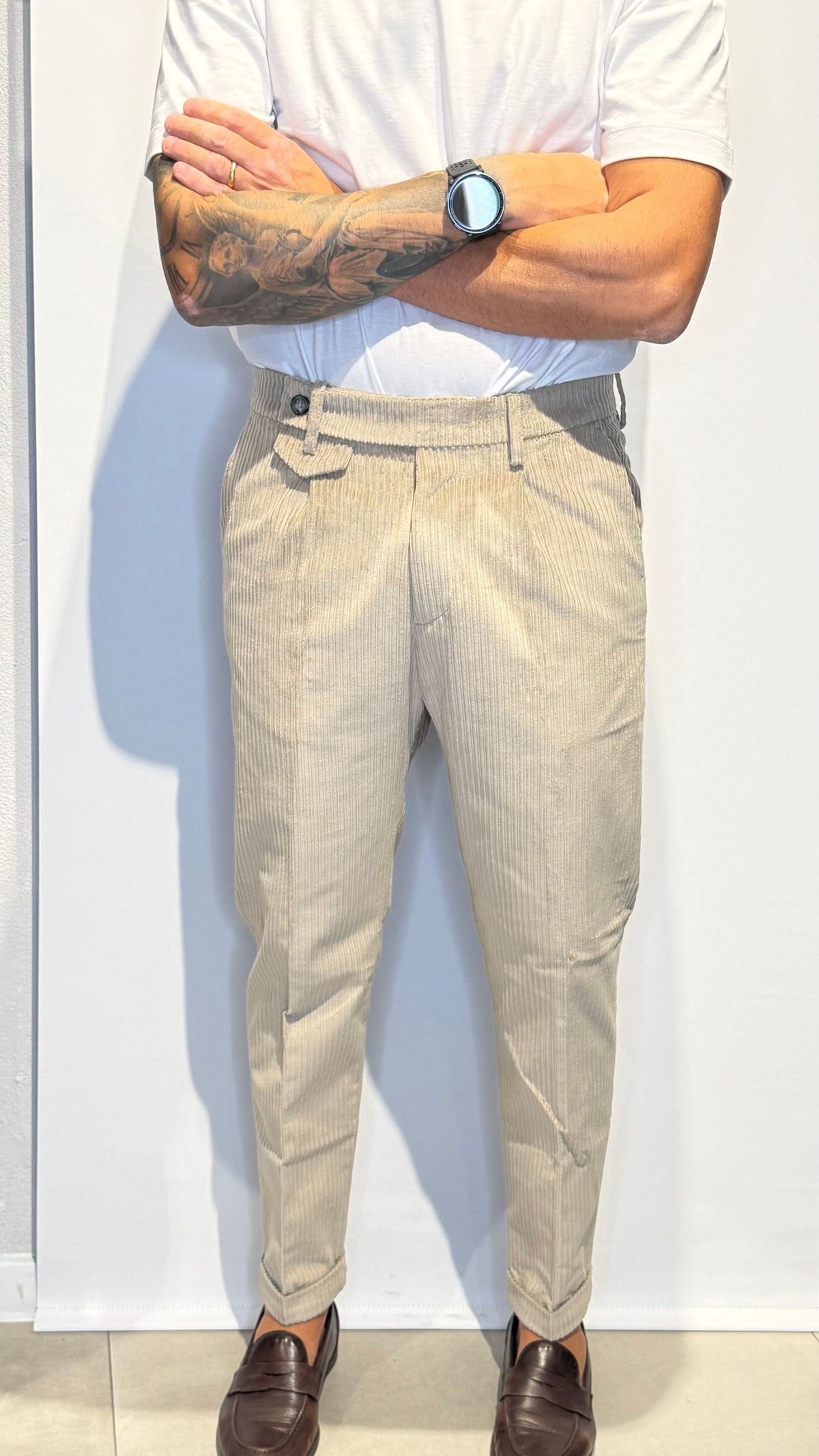 GABRIELT203/BEIGE - PANTALONE - VANDOM
