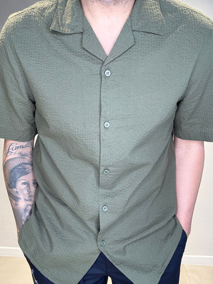 25S14CA/ARMYGREEN - CAMICIA - PHILOTINTO