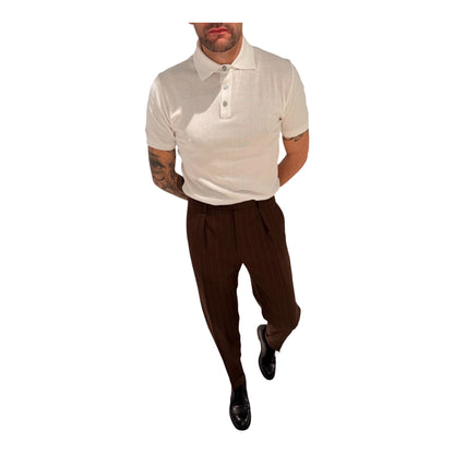 CHIAIALONGAN1436/TOBACCO - PANTALONE - BERWICH