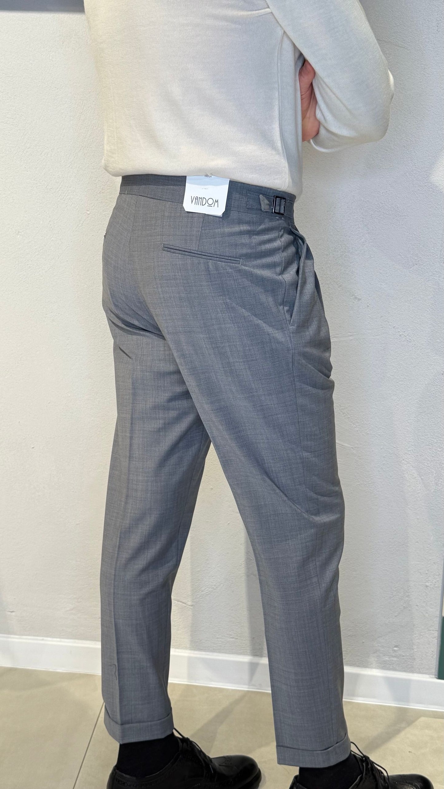 GIOVANNIT244/GRIGIO - PANTALONE - VANDOM