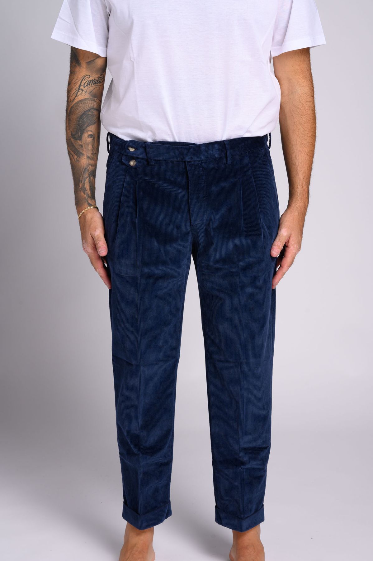 SALVATORET233VELLUTO - PANTALONE - VANDOM