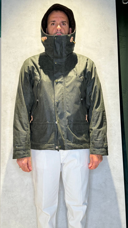 7003-WX/DARKGREEN - GIUBBINO - MANIFATTURA CECCARELLI