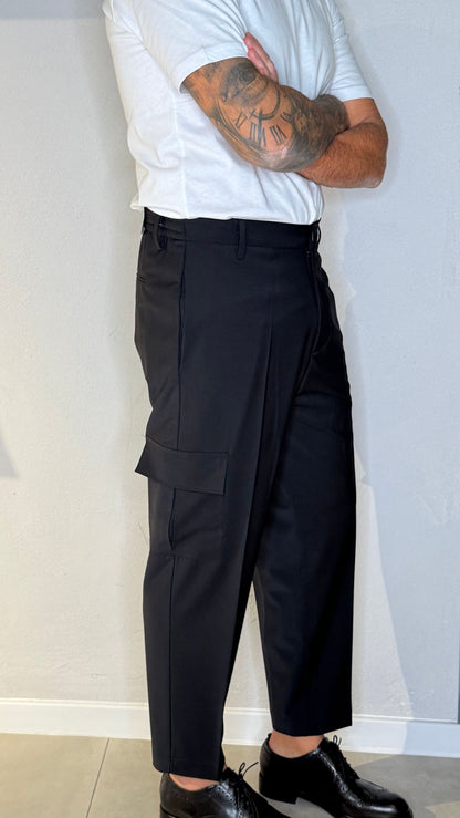 GIUSEPPET244/NERO - PANTALONE - VANDOM