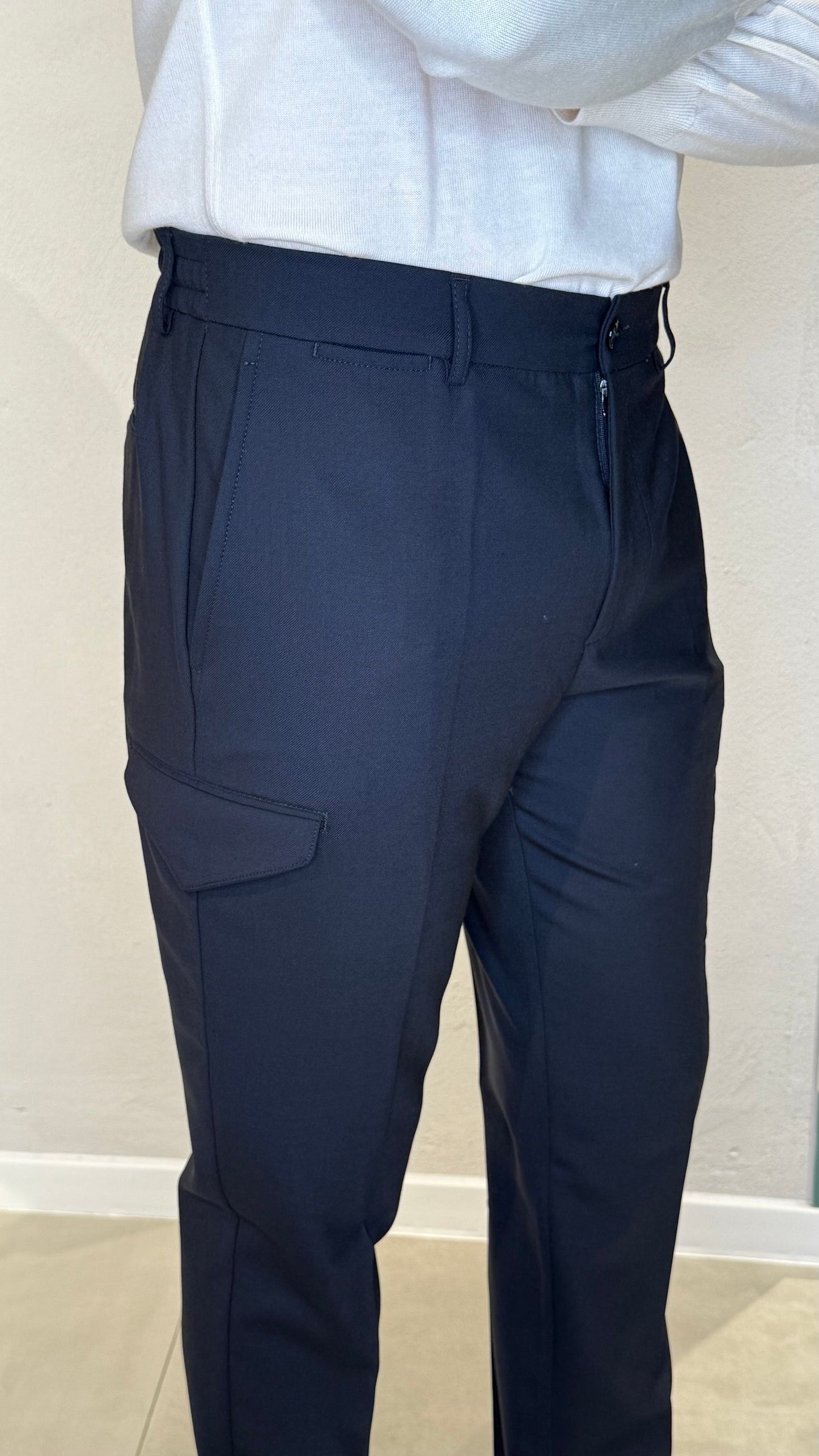 YRETROCITYBN7000X/BLUEBL - PANTALONE - BERWICH