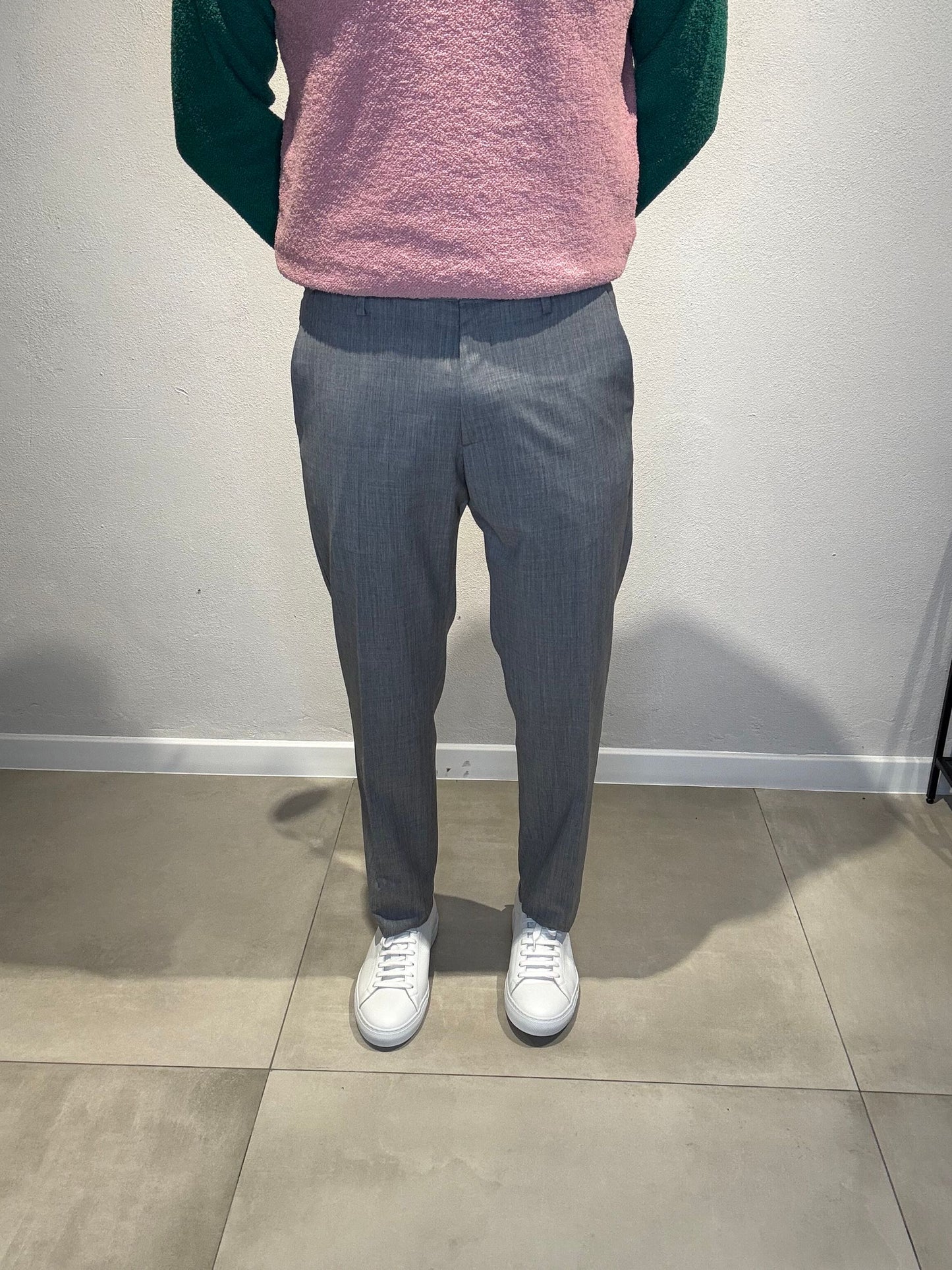 RUDOLFT109/GRIGIO - PANTALONE VENTRE PIATTO - VANDOM