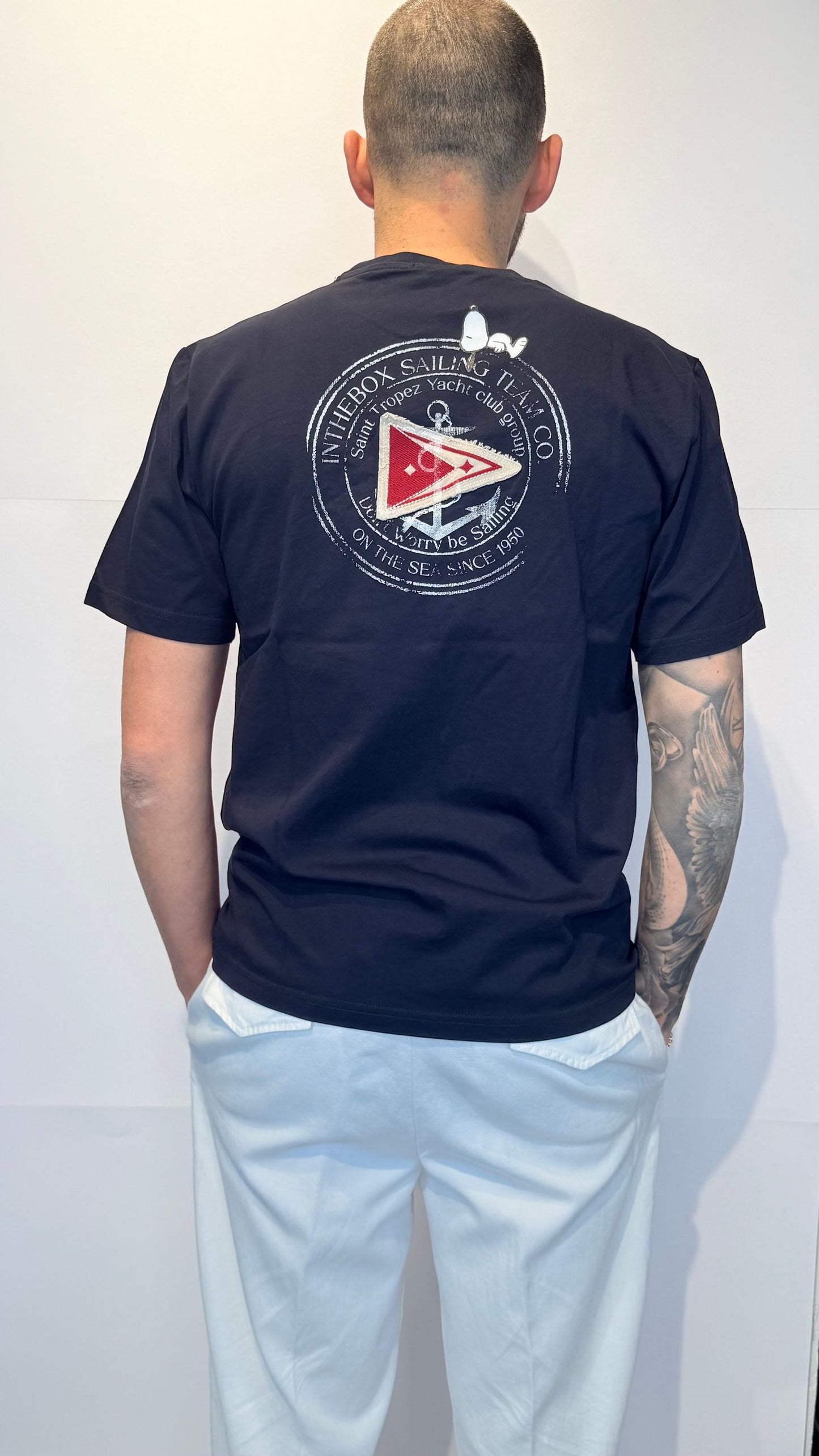 SS260042/BLU - T- SHIRT - IN THE BOX