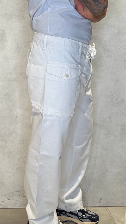 ETIENNE26/LATTE - PANTALONE - PANAMA ROUTE