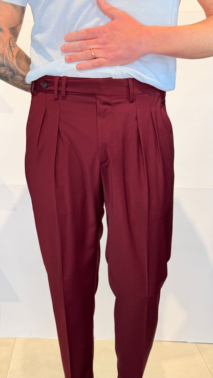 P1682/BORDEAUX - PANTALONE - IDENTITA' ITALIANA