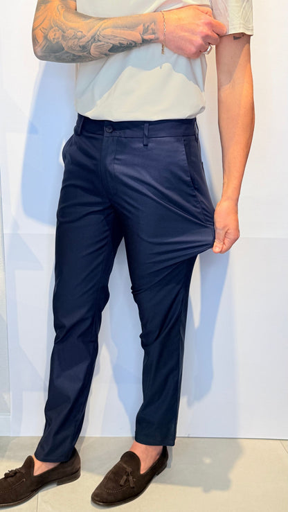 BOB/-OKG1BLU - PANTALONE - TELERIA ZED
