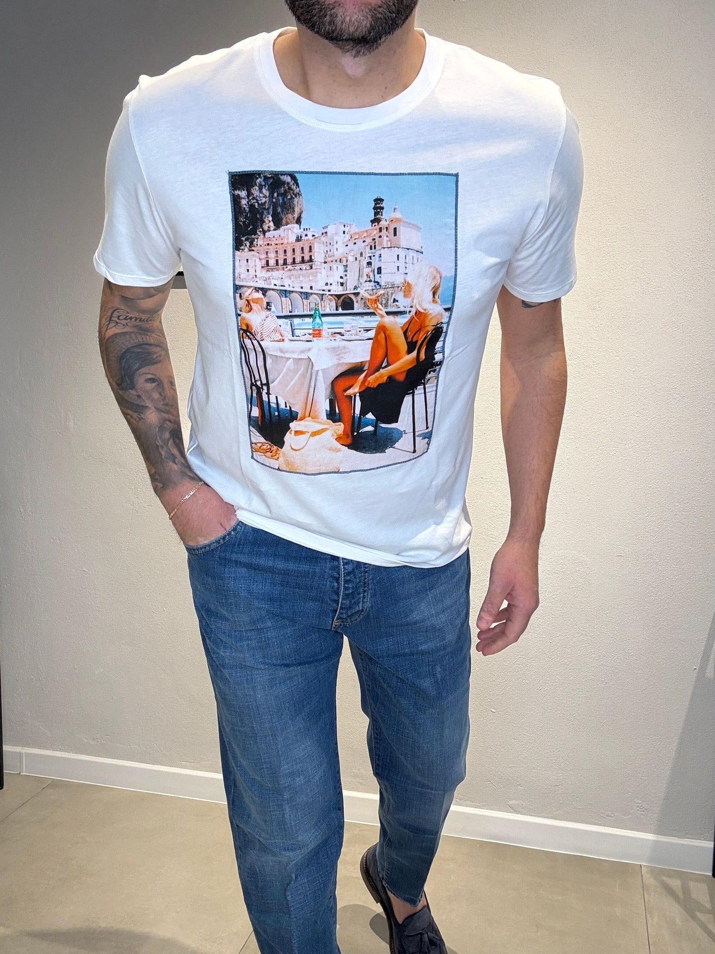 SHDRINK/BIANCO - T-SHIRT - MARTIN ZELO