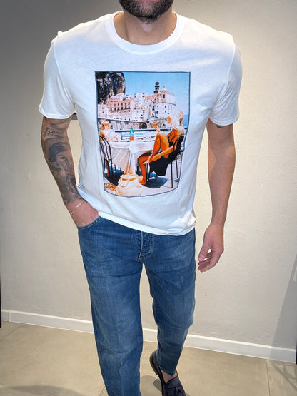 SHDRINK/BIANCO - T-SHIRT - MARTIN ZELO