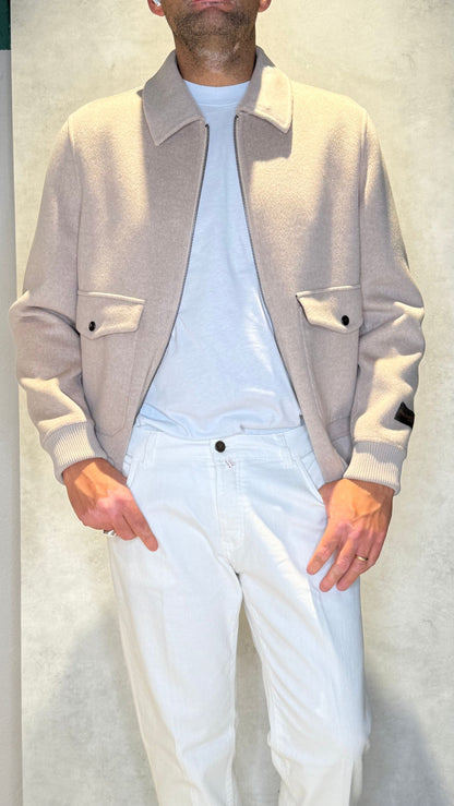 000230COGNEBOMBER/BEIGE - BOMBER - ONTHEBUND