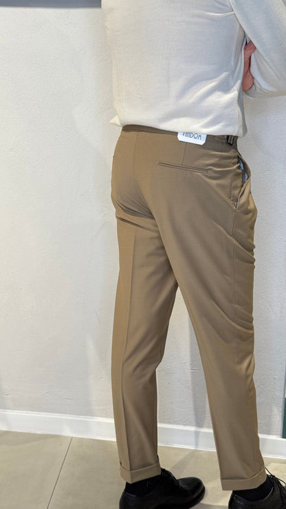 GIOVANNIT244/BEIGE - PANTALONE - VANDOM