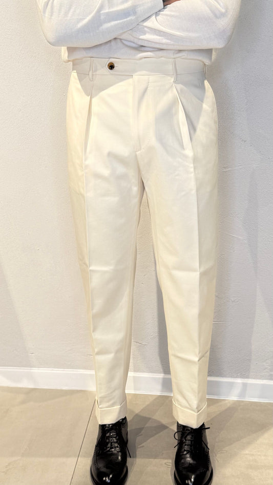 CHIAIALONGSB1201/CHALK - PANTALONE - BERWICH