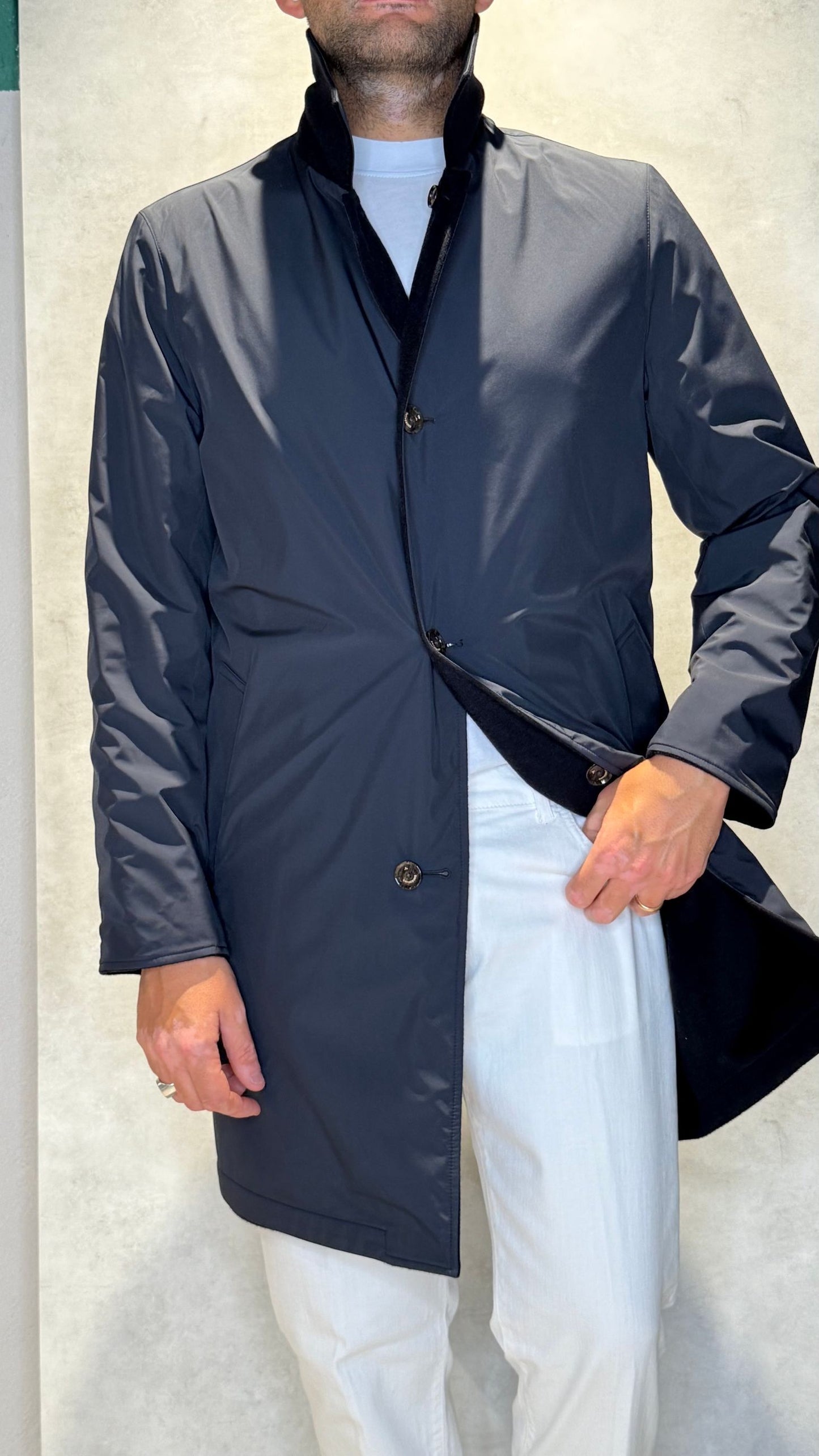 000224LOSANNA/DARKBLUE - TRENCH - ONTHEBUND