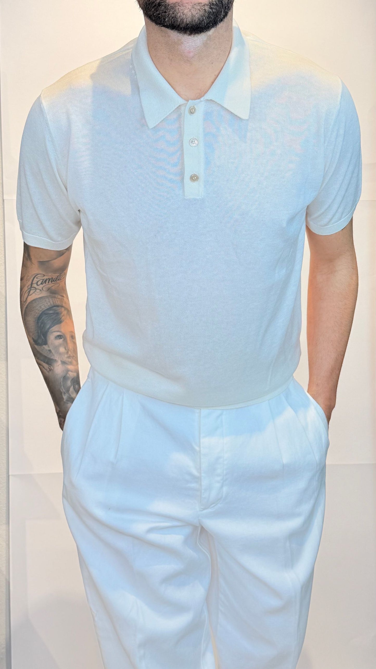 FX9612/BIANCO - POLO - PRIVATI