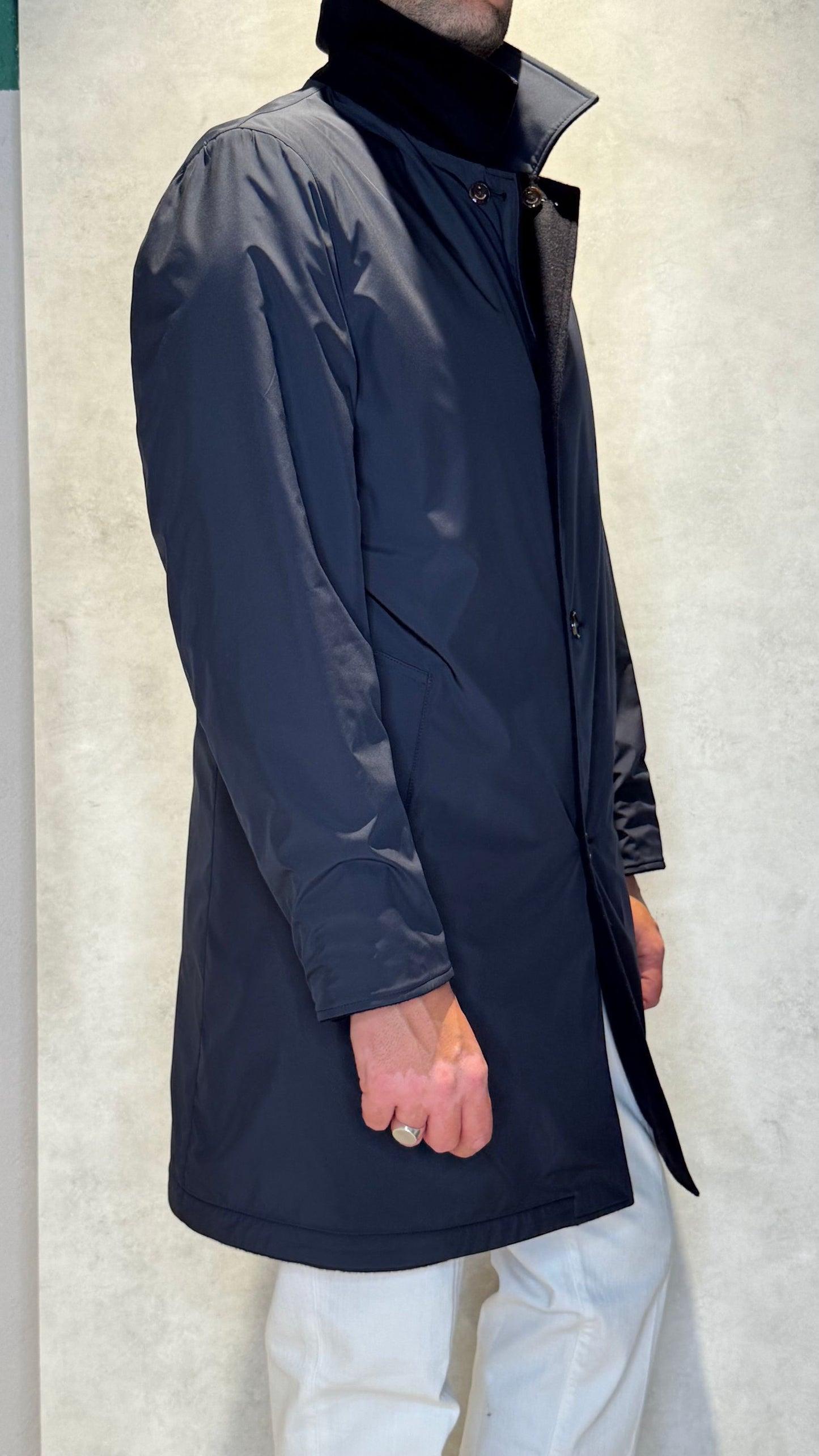 000224LOSANNA/DARKBLUE - TRENCH - ONTHEBUND