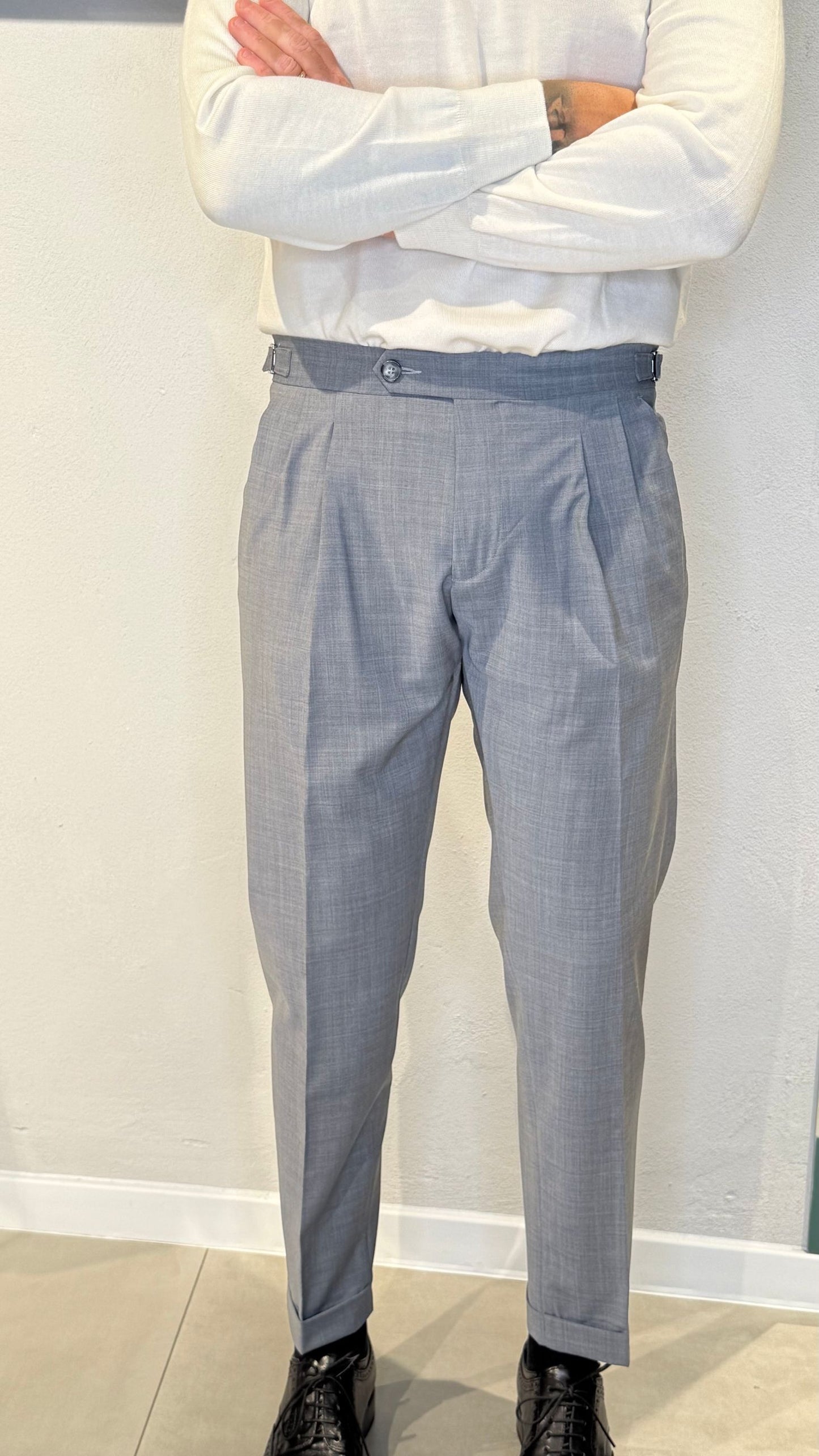 GIOVANNIT244/GRIGIO - PANTALONE - VANDOM