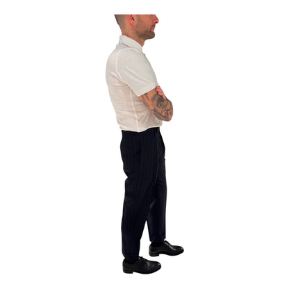 CHIAIALONGAN1436/NAVY - PANTALONE - BERWICH