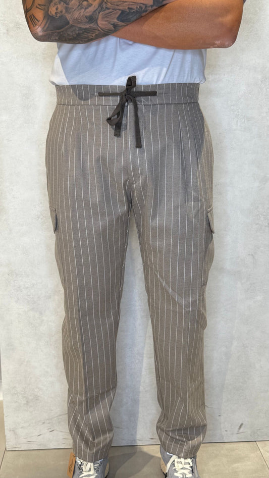 PDINO-T/GESSATOBEIGE - PANTALACCIO - MARTIN ZELO