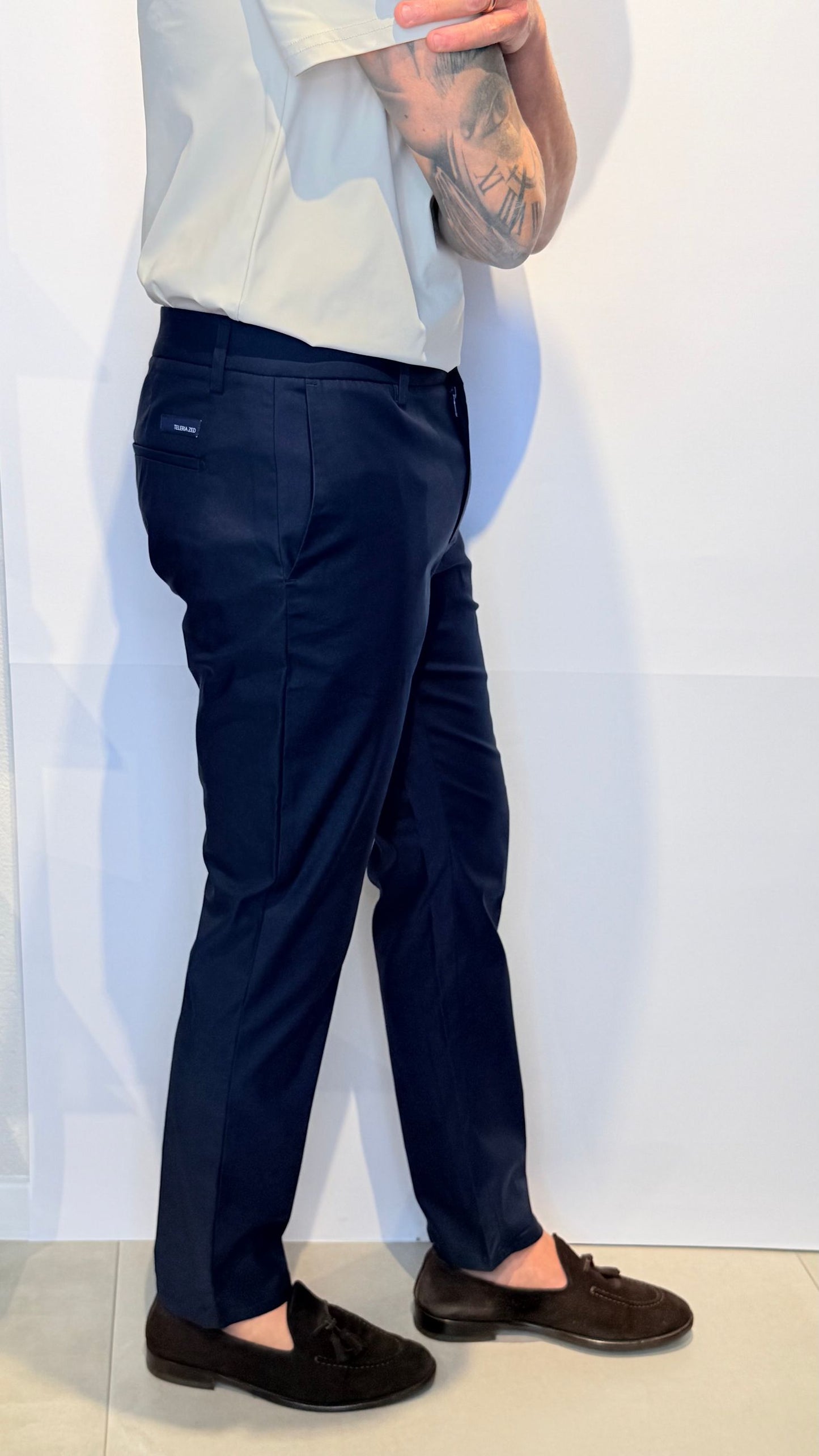 BOB/-OKG1BLU - PANTALONE - TELERIA ZED