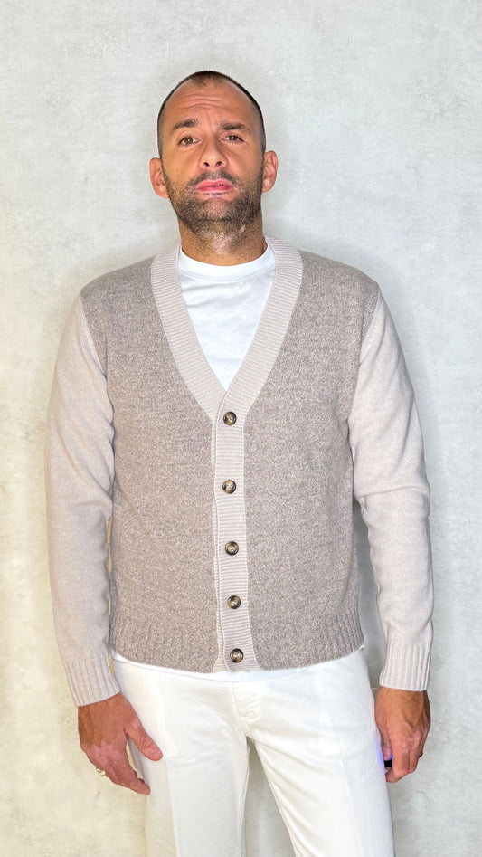 FX2529/006/1PANNAMELANGE - CARDIGAN - PRIVATI