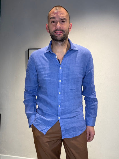 25S18CALINEN/CAPRIBLUE - CAMICIA - PHILOTINTO