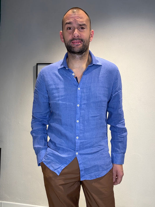 25S18CALINEN/CAPRIBLUE - CAMICIA - PHILOTINTO