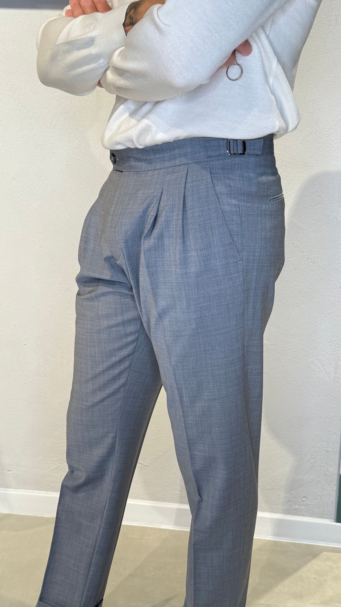 GIOVANNIT244/GRIGIO - PANTALONE - VANDOM