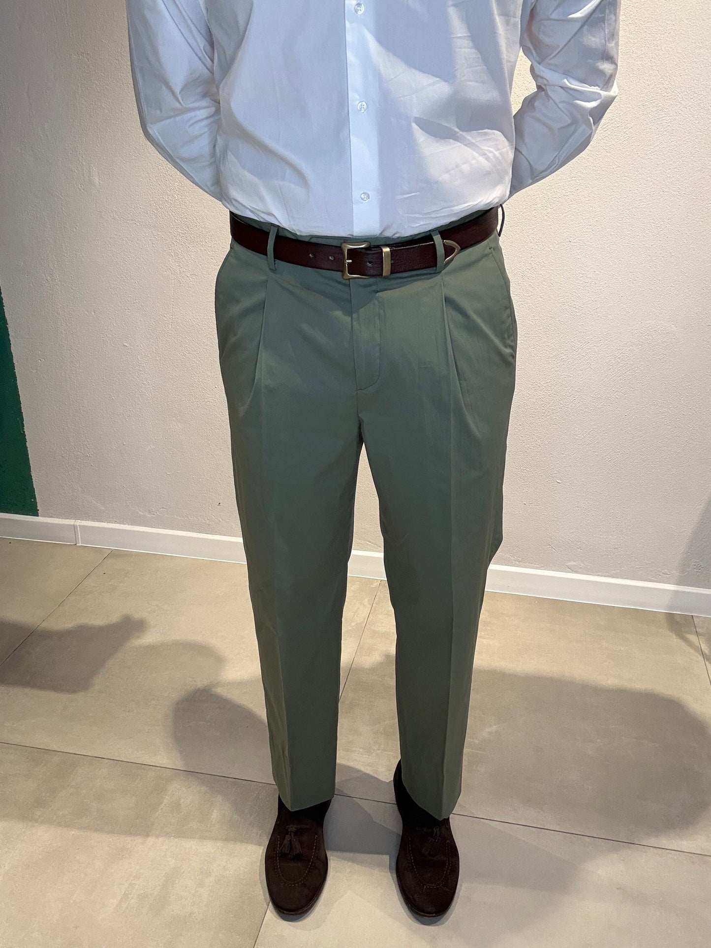 PANTALONEA71PP210/SALVIA - PANTALONE - IDENTITA' ITALIANA