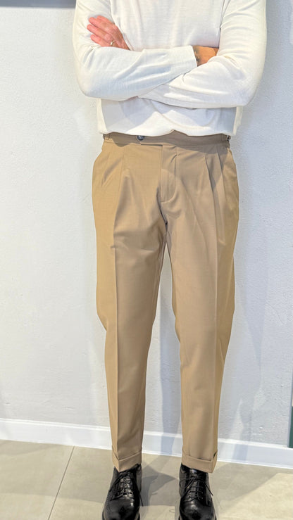 GIOVANNIT244/BEIGE - PANTALONE - VANDOM