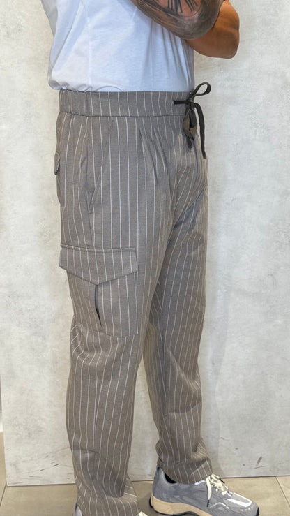 PDINO-T/GESSATOBEIGE - PANTALACCIO - MARTIN ZELO